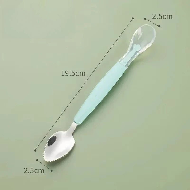 2 - in - 1 Silikonlöffel für Babys – Sanft & Sicher Füttern - Kinderwelt by Held