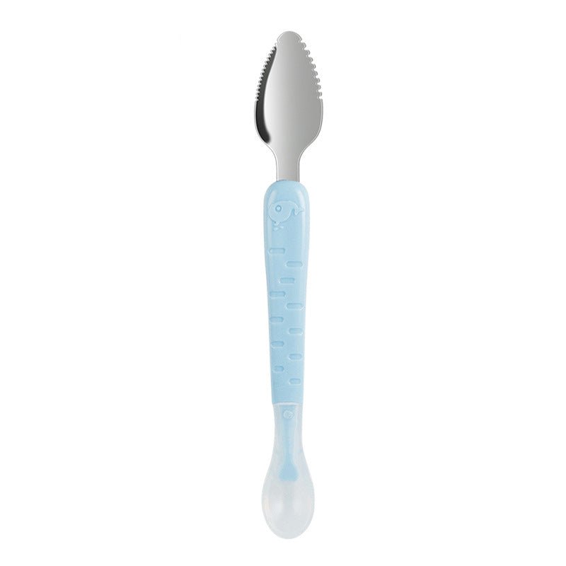 2 - in - 1 Silikonlöffel für Babys – Sanft & Sicher Füttern - Kinderwelt by Held