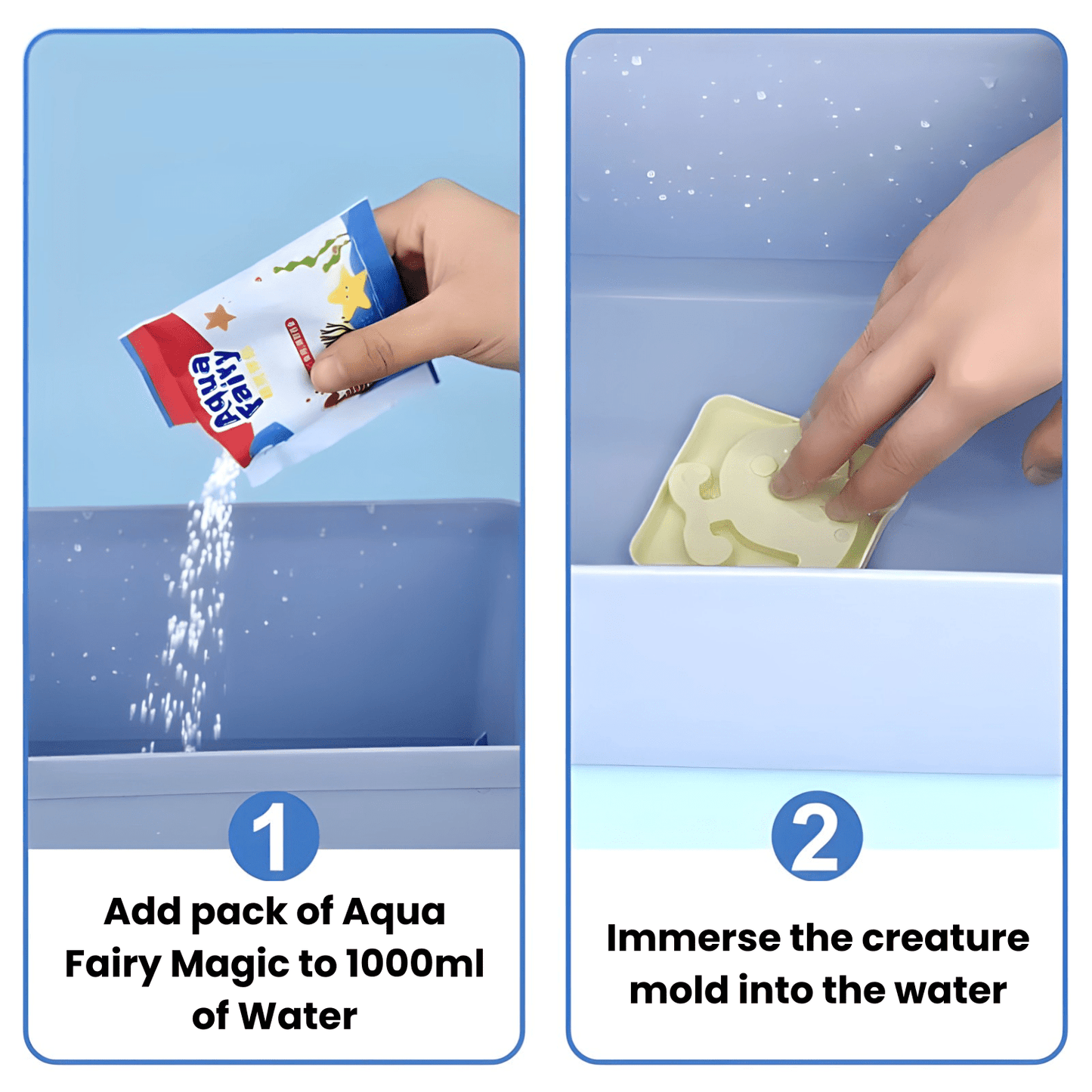Magic Water Wonder Kit – Magisches Bastelset mit Farben & Formen