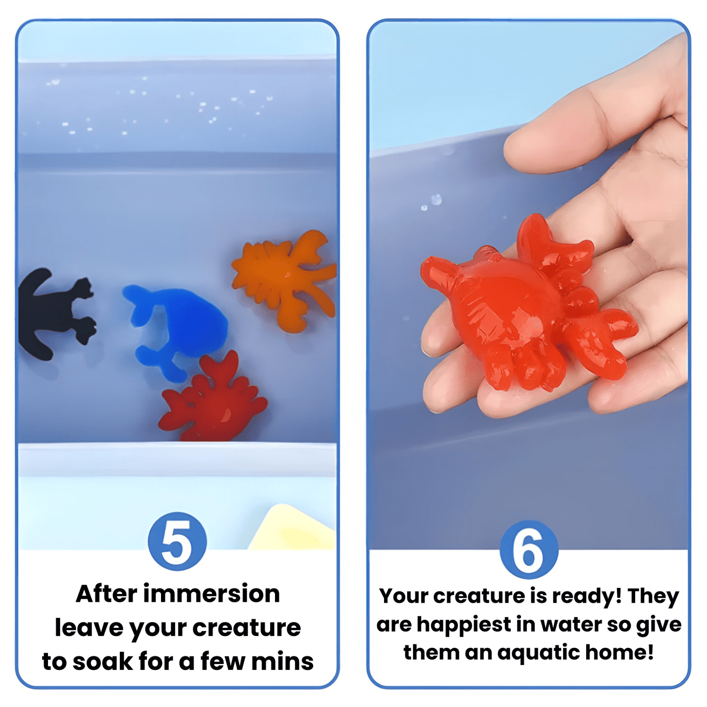 Magic Water Wonder Kit – Magisches Bastelset mit Farben & Formen