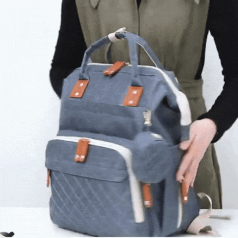 BabyBag - 2in1 Wickel-Rucksack mit integriertem Babybett
