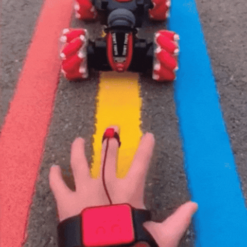 RC StuntTwist Action Car - Ferngesteuertes Rennauto mit Handsteuerung und Fernbedienung