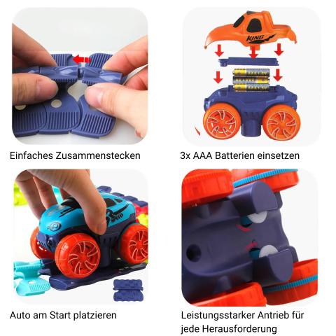 Anti - Schwerkraft Rennbahn Set - Das ultimative Abenteuer für Kinder - Kinderwelt by Held