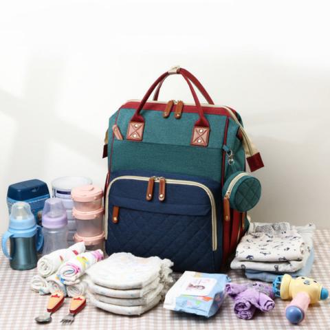 BabyBag - 2in1 Wickel - Rucksack mit integriertem Babybett - Kinderwelt by Held