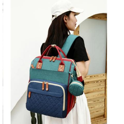 BabyBag - 2in1 Wickel - Rucksack mit integriertem Babybett - Kinderwelt by Held