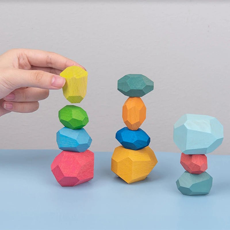 BalanceBau – Farbenfrohes Stapelspiel - Kinderwelt by Held