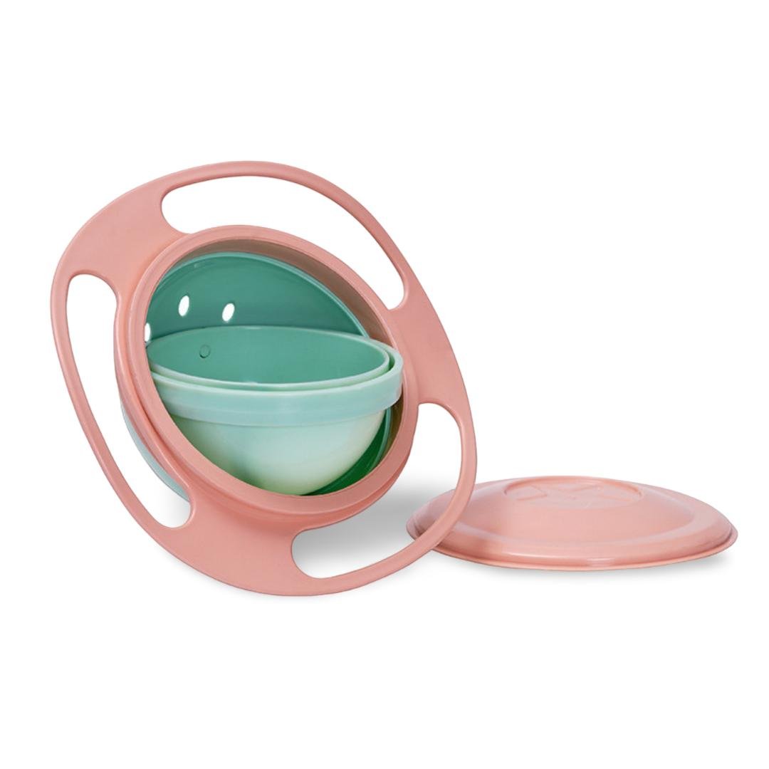 Drehende Babysnackschüssel - 360 Grad Auslaufsicher - Kinderwelt by Held