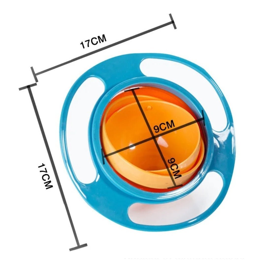 Drehende Babysnackschüssel - 360 Grad Auslaufsicher - Kinderwelt by Held