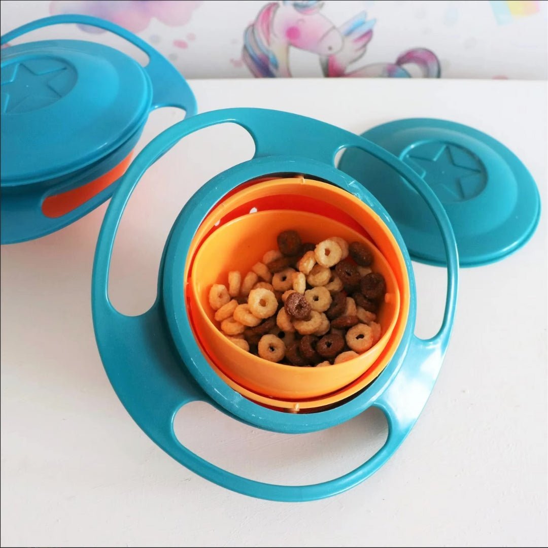 Drehende Babysnackschüssel - 360 Grad Auslaufsicher - Kinderwelt by Held