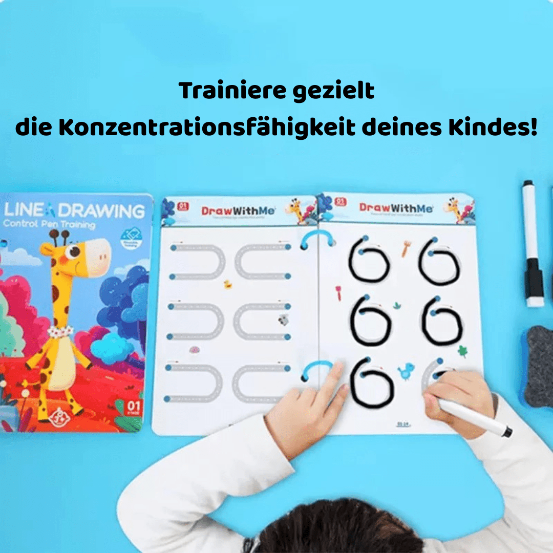 Kinder Trainingsbuch Stifthaltung – Spielerisch zur perfekten Stiftkontrolle - Kinderwelt by Held