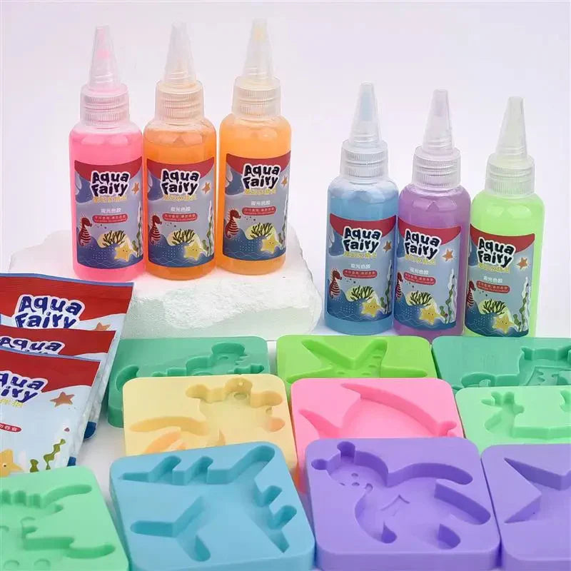 Magic Water Wonder Kit – Magisches Bastelset mit Farben & Formen