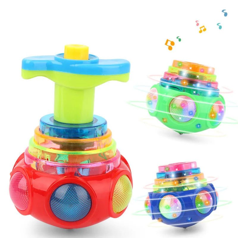 Leuchtender Kreiselspaß – Spielzeug mit Musik & Licht - Kinderwelt by Held