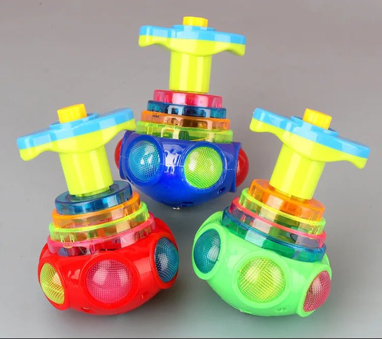 Leuchtender Kreiselspaß – Spielzeug mit Musik & Licht - Kinderwelt by Held