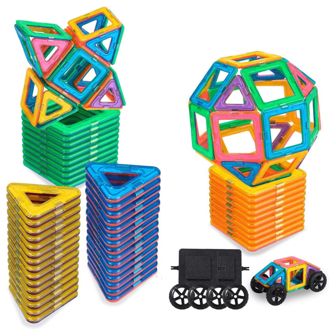Magnetischer Baukasten für Kinder – Kreatives Lernspiel ab 3 Jahren - Kinderwelt by Held