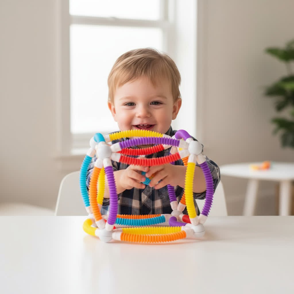 Montessori Formbare Magnetbausteine – Kreatives Lernspiel für Kinder - Kinderwelt by Held