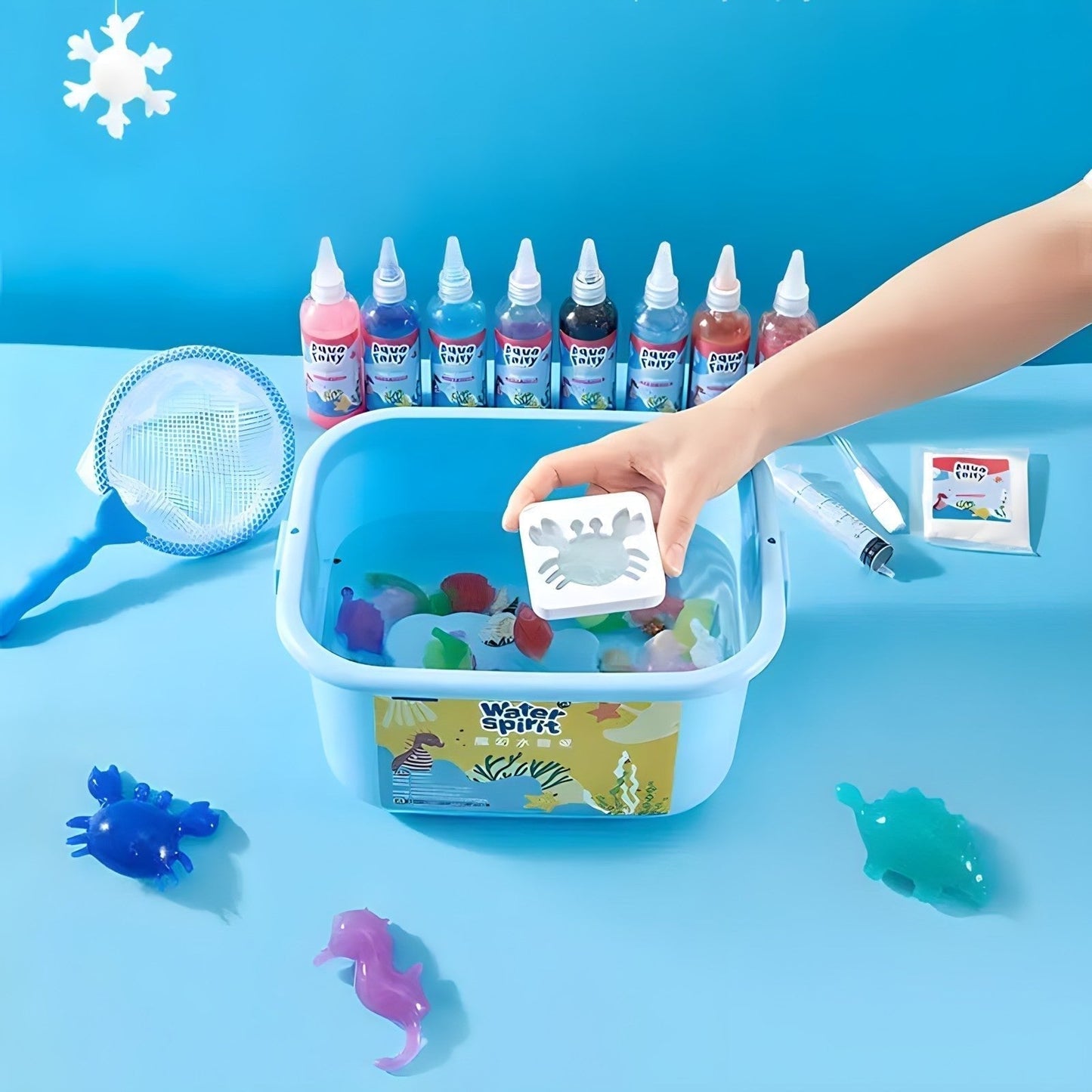 Magic Water Wonder Kit – Magisches Bastelset mit Farben & Formen