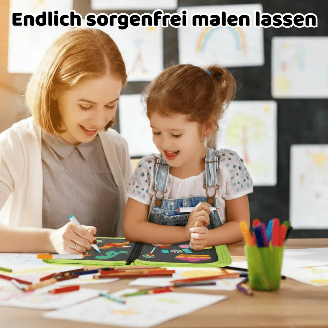 Wiederverwendbares Kinder Malbuch – Malen, Löschen & Neu Gestalten - Kinderwelt by Held