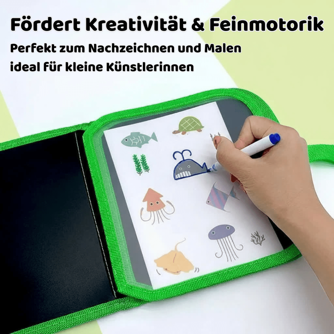 Wiederverwendbares Kinder Malbuch – Malen, Löschen & Neu Gestalten - Kinderwelt by Held
