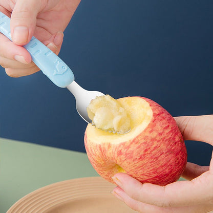 2 - in - 1 Silikonlöffel für Babys – Sanft & Sicher Füttern - Kinderwelt by Held