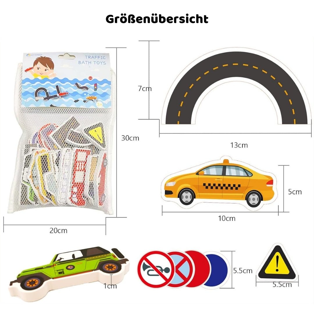 Badespielzeug Autobahn - Kinderwelt by Held