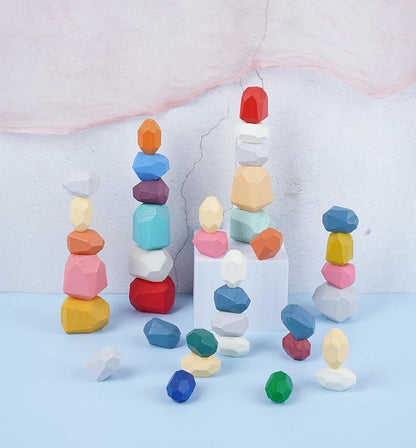 BalanceBau – Farbenfrohes Stapelspiel - Kinderwelt by Held