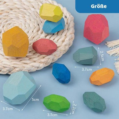 BalanceBau – Farbenfrohes Stapelspiel - Kinderwelt by Held