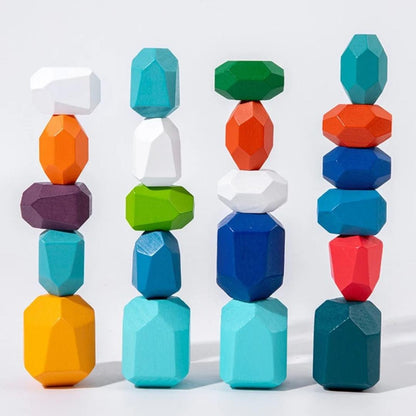 BalanceBau – Farbenfrohes Stapelspiel - Kinderwelt by Held