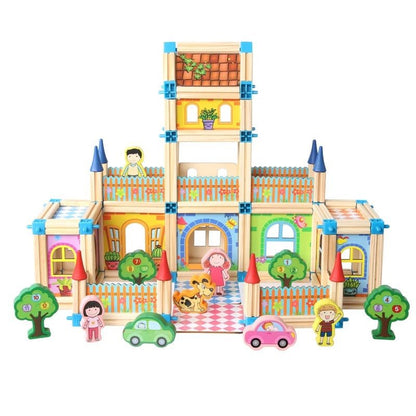 ConstructoPlay™ Magnetische Holzbausteine – Kreatives Bauen für neugierige Kinder - Kinderwelt by Held