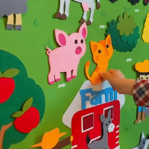 Kreatives DIY Filz Board - Für GeschichtenerzählerInnen