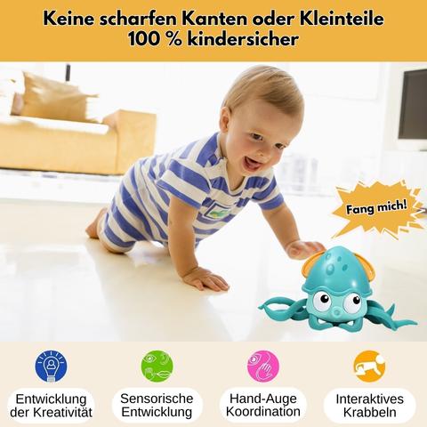Interaktiver Krabbel - Oktopus - Spielspaß mit Licht & Musik - Kinderwelt by Held