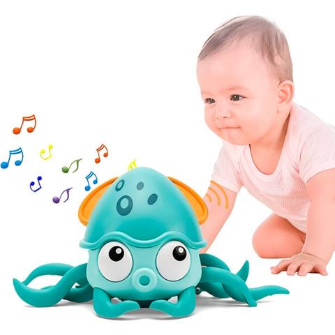 Interaktiver Krabbel - Oktopus - Spielspaß mit Licht & Musik - Kinderwelt by Held