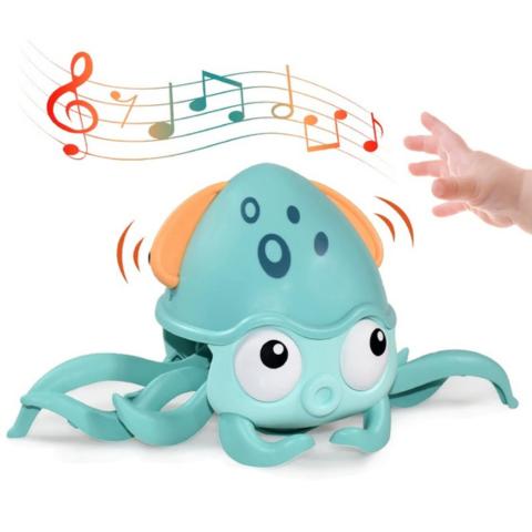 Interaktiver Krabbel - Oktopus - Spielspaß mit Licht & Musik - Kinderwelt by Held