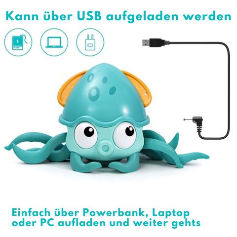 Interaktiver Krabbel - Oktopus - Spielspaß mit Licht & Musik - Kinderwelt by Held