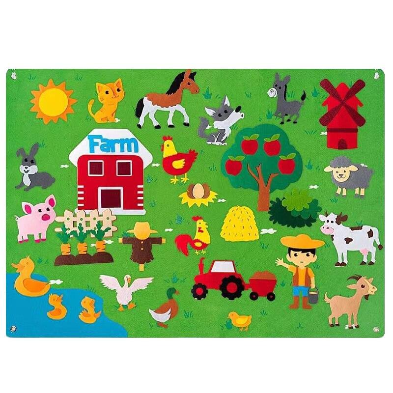 Kreatives DIY Filz Board - Für GeschichtenerzählerInnen - Kinderwelt by Held