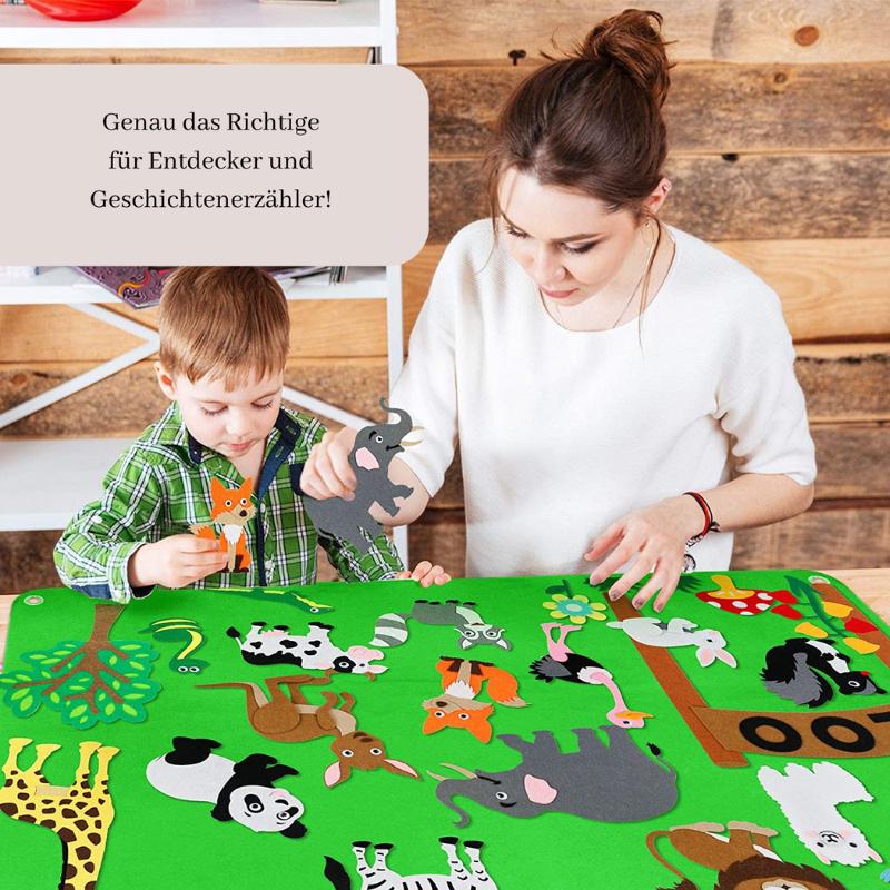 Kreatives DIY Filz Board - Für GeschichtenerzählerInnen - Kinderwelt by Held