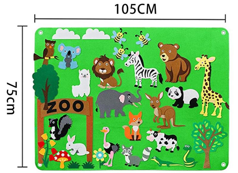 Kreatives DIY Filz Board - Für GeschichtenerzählerInnen - Kinderwelt by Held