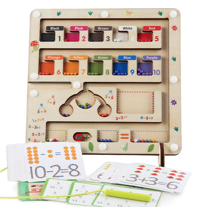 Lernspaß Labyrinth - Magnetisches Abenteuer mit Farben & Zahlen - Kinderwelt by Held