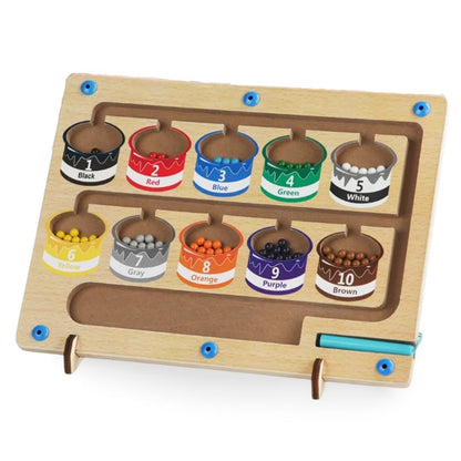 Lernspaß Labyrinth - Magnetisches Abenteuer mit Farben & Zahlen - Kinderwelt by Held