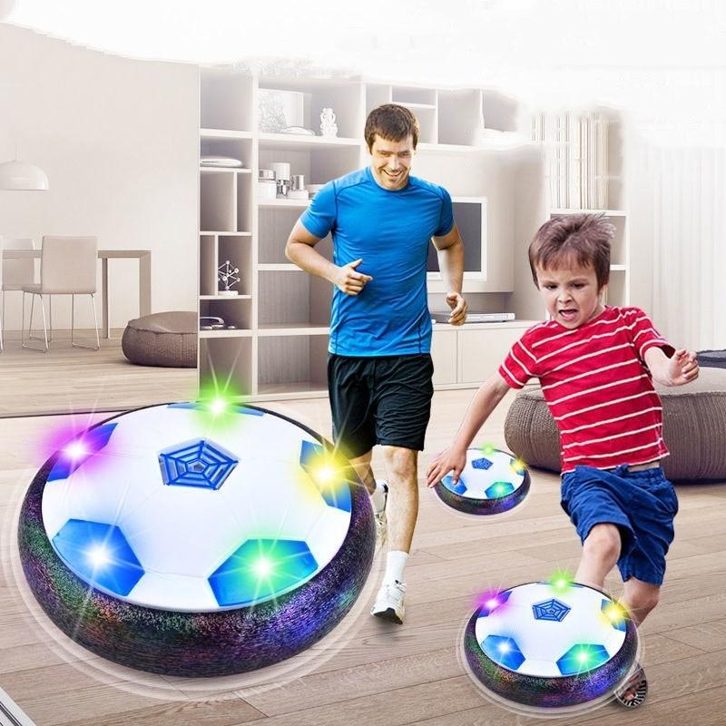 Luftkissen Fußball mit LED und Musik - Kinderwelt by Held