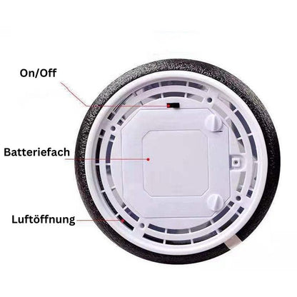 Luftkissen Fußball mit LED und Musik - Kinderwelt by Held