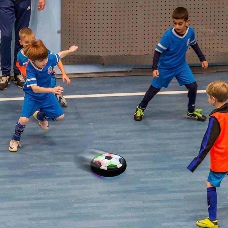 Luftkissen Fußball mit LED und Musik - Kinderwelt by Held