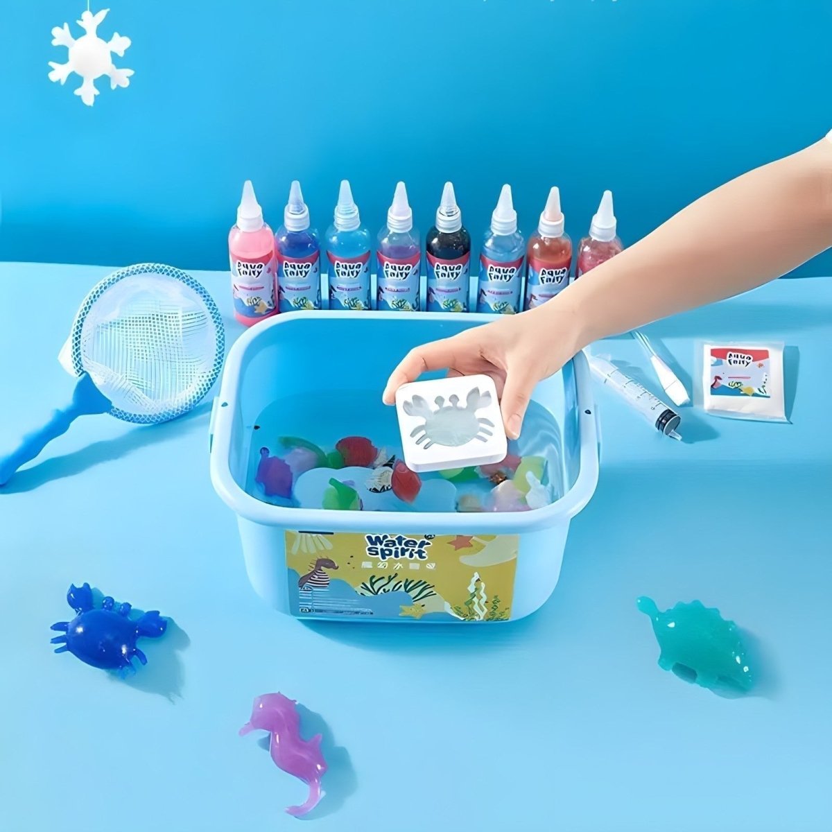 Magic Water Wonder Kit – Magisches Bastelset mit Farben & Formen - Kinderwelt by Held