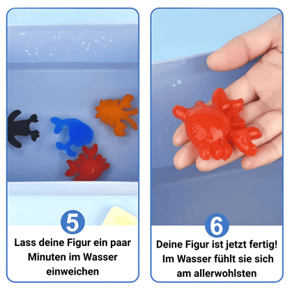 Magic Water Wonder Kit – Magisches Bastelset mit Farben & Formen - Kinderwelt by Held