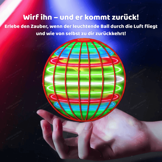 Magischer LED - Flugball für Kinder – Schweben & Leuchten - Kinderwelt by Held