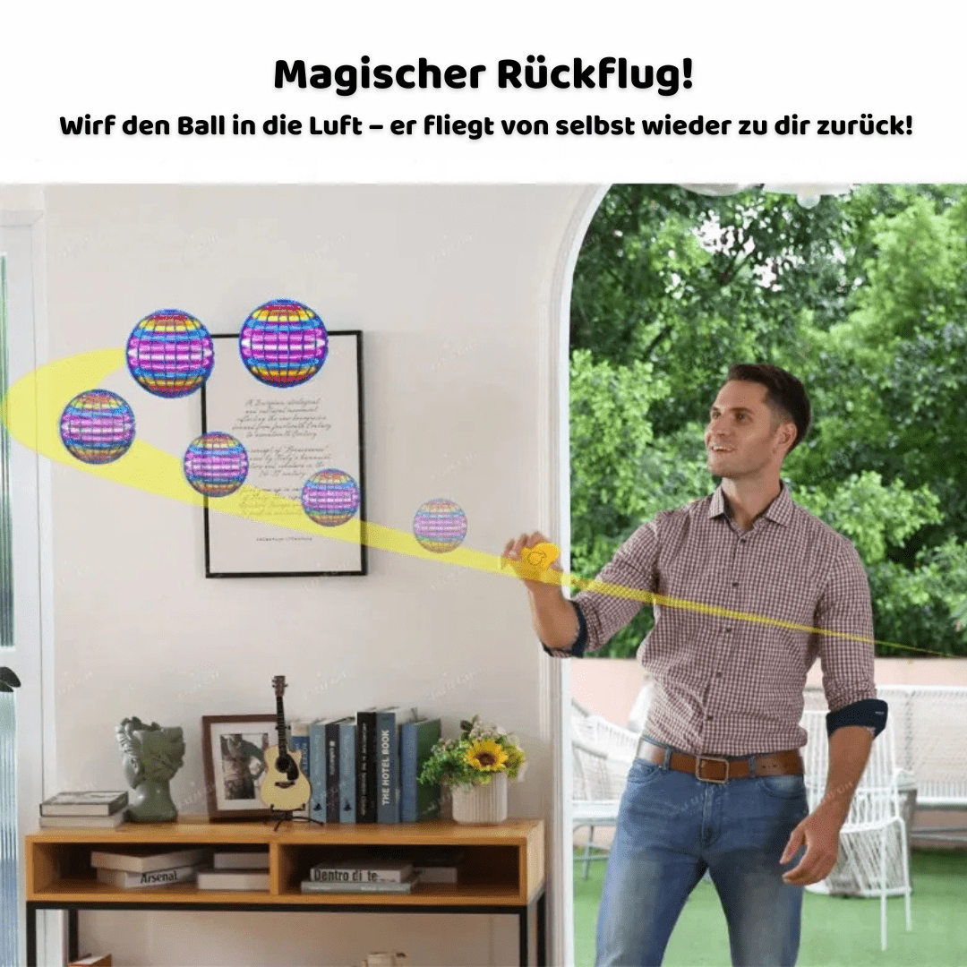 Magischer LED - Flugball für Kinder – Schweben & Leuchten - Kinderwelt by Held