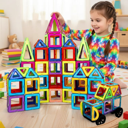 Magnetischer Baukasten für Kinder – Kreatives Lernspiel ab 3 Jahren - Kinderwelt by Held