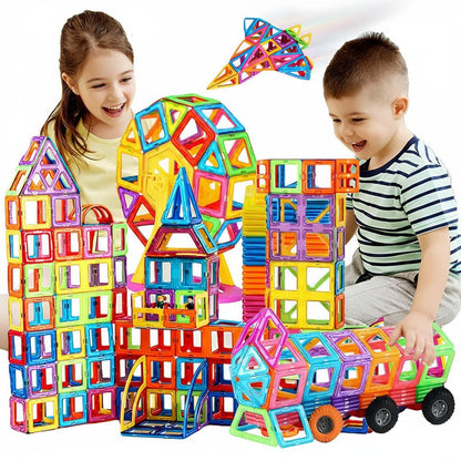 Magnetischer Baukasten für Kinder – Kreatives Lernspiel ab 3 Jahren - Kinderwelt by Held