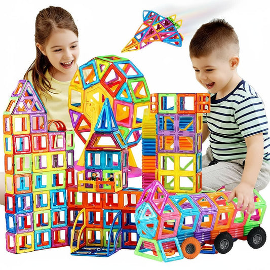 Magnetischer Baukasten für Kinder – Kreatives Lernspiel ab 3 Jahren - Kinderwelt by Held