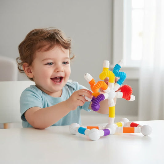 Montessori Formbare Magnetbausteine – Kreatives Lernspiel für Kinder - Kinderwelt by Held