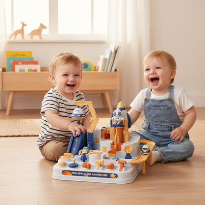 Montessori Rennbahn – Pädagogisches Lernspiel für Kinder ab 3 Jahren - Kinderwelt by Held